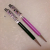 “Black Beauty” Sleek Amethyst Pen